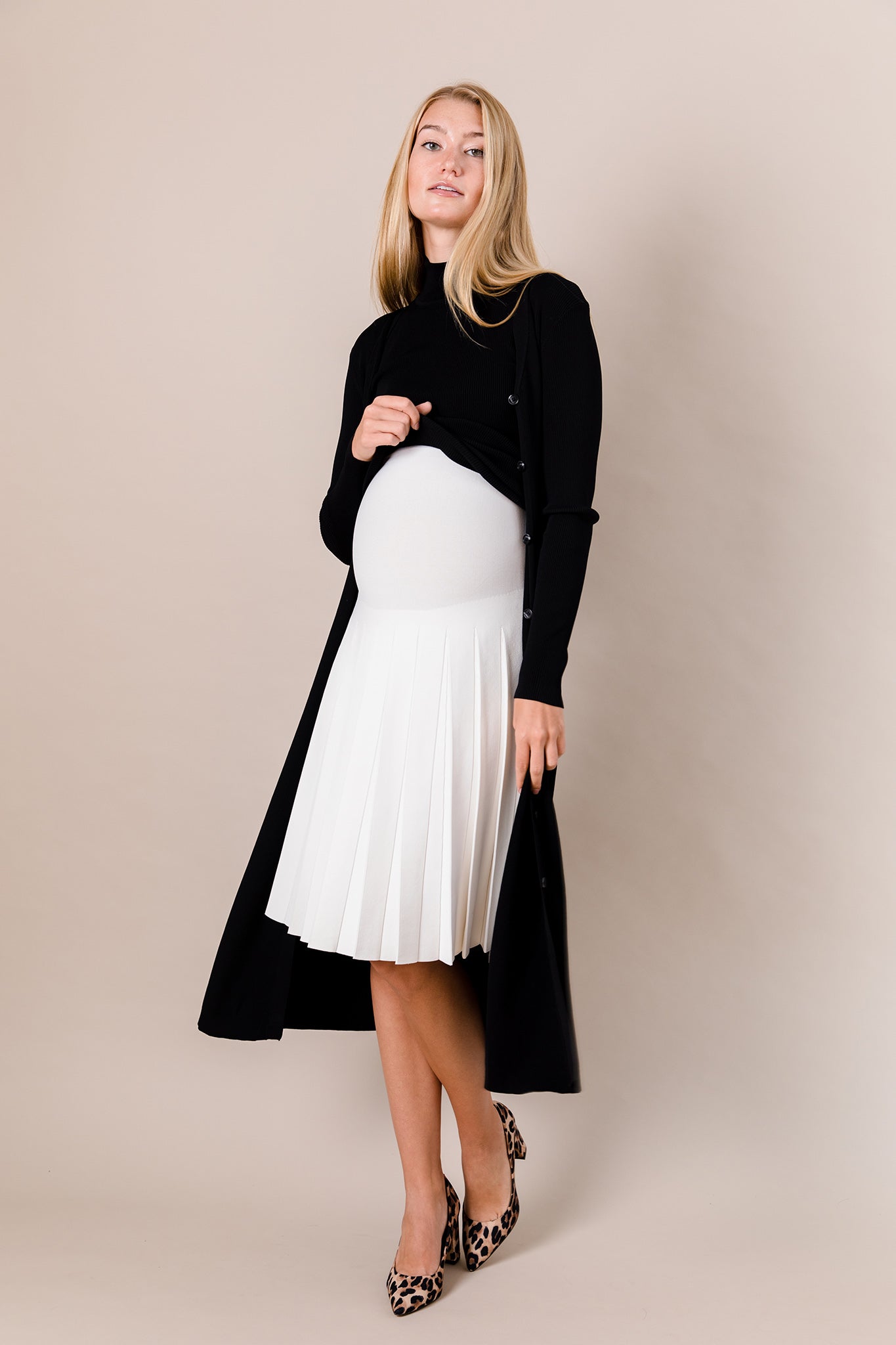 The Maternity Infinity Skirt in Winter ...